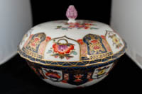 P166 - MEISSEN BOWL AND COVER