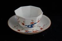 P054 - MEISSEN KAKIEMON TEABOWL AND A SAUCER