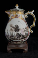P074 - MEISSEN HOT-MILK JUG AND COVER